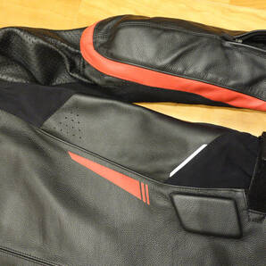 RS TAICHI RSJ830 タイチ コア１レザージャケット サイズL(50) 黒赤 美品 インナー欠品 即決時送料無料の画像9