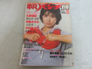 ●アイドル タレント雑誌●平凡パンチ 別冊 ５月号 陽春号●表紙 榊原郁恵●グラビア 北原理絵 寺島まゆみ●1981年 ５月号●