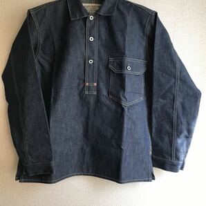 YM FACTORY DENIM PULLOVER クローズドフロントジャンパー 大戦 40s 50s 506XXの画像1