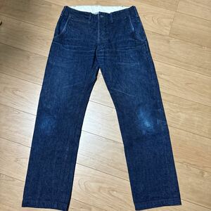 サムライジーンズ　32インチ　男気　15oz 刀耳セルビッチ　ヘビィー　デニム　トラウザーズ　トラウザー　SJ42DP