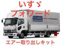 ISUZU いすゞ ギガ フォワード エアーガン＆コイルホースset取説付 室内エアー取り出しキット_画像10