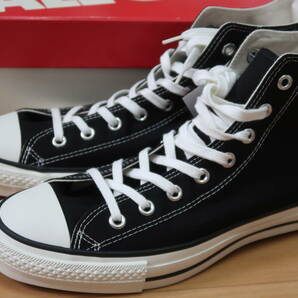 【新品】 コンバース オールスター 日本製 MADE IN JAPAN オールスター CONVERSE CANVAS ALL STAR J HI ブラック 黒 28cmの画像2