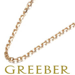  Cartier chain necklace 40cm K18PG BLJ