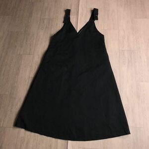 100円スタート□ chocol raffine robe ショコラフィーネローブ　ジャンパースカート ノースリーブ　ワンピース　フリーサイズ