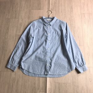 100円スタート☆ samansa mos2 サマンサモスモス　花柄　ブラウス　シャツ