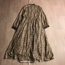 100円スタート☆ sonny LABEL アーバンリサーチ　ピンタック　バンドカラー　ワンピース_画像7