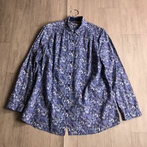 100円スタート☆ McGREGOR マックレガー LIBERTY リバティ 花柄 ブラウス シャツの画像1