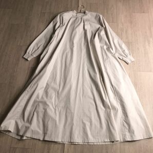 100円スタート○ リブ付き ゆったり 体型カバー ワンピースの画像1