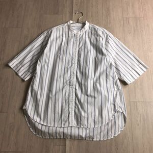 100 jpy start 0 coenko-en band color stripe blouse easy body type cover 