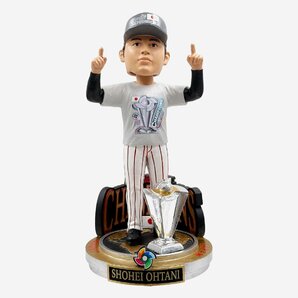 【MS】大谷翔平 2023年WBC 優勝キャップ ボブルヘッド人形 新品 世界123個限定版 完売品 バブルヘッド 首振り人形の画像3