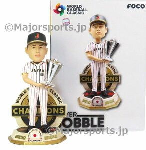 【MS】村上宗隆 2023年WBC 優勝記念 ボブルヘッド人形 新品 世界223個限定版 完売品 バブルヘッド 首振り人形 大谷翔平