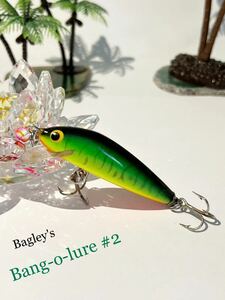 Bagley's バグリー バングオー Bang-O-lure #2 ホットタイガー　7g