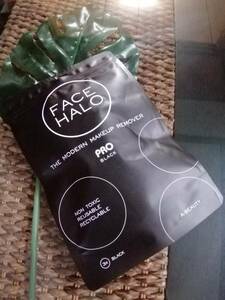 FACE HALO (フェイスハロー) クレンジングパッド (プロ) BLACK 3枚入り