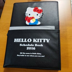 激レア★ハローキティ【未使用】スケジュール帳 2016年 HELLOKITTY ScheduleBook 手帳 ノート カバー メモ SANRIO サンリオ はろうきてぃ