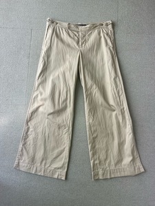 (J03333) Ralph Lauren /RALPH LAUREN lady's cotton pants beige size 9