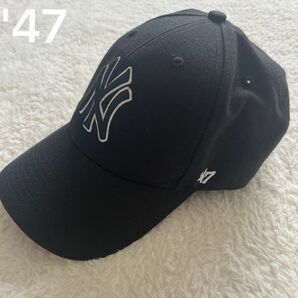 '47 ニューヨークヤンキース　キャップ 帽子 ブラック