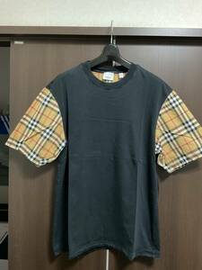 BURBERRY LONDON ENGLAND　袖ノバチェック　Tシャツ　リカルドティッシ