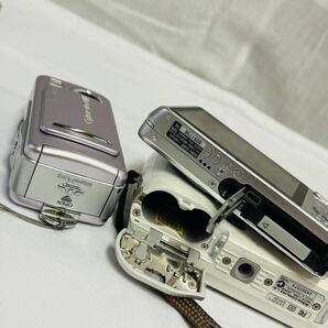 DC-088／ FUJIFILM☆SONY☆Nikonコンパクトデジタルカメラ 5点set中古品 ジャンク品 バッテリー付の画像5