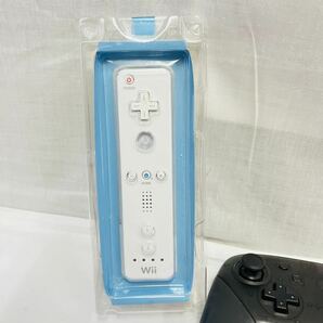 WI-111／任天堂 Wii ・Wii plus ・SWITCH リモコン コントローラー 9点set★☆中古品 動作未確認品 アクセサリ 周辺機器 未開封品含むの画像2