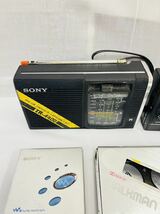 RW-009／SONY含む CASSETTE MD WALKMAN 6点set☆動作未確認 ジャンク品_画像2