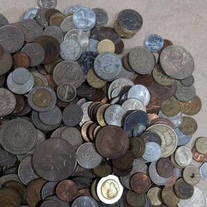 8n7 外国銭 古銭 硬貨 外貨 貨幣 外国 コイン まとめ 大量 アメリカ イギリス等 約8kgの画像5