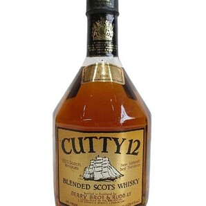 CUTTY 12 カティ12 カティーサーク 12年 スコッチ ウイスキー 750ｍｌ 古酒 未開栓の画像1