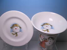 ☆Royal Doulton ロイヤルドルトン スノーマン マグ/ソーサー/スープ皿 3点セット ケース無し_画像3