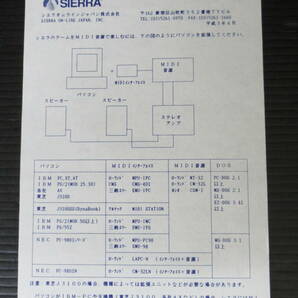 PC-9801 3.5－2HD King’s QuestV キングズ・クエストV SIERRA シエラ PC-9801VM以降 ゲーム レトロの画像10