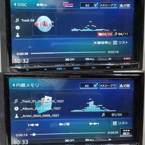 KENWOOD MDV-S710 2022年第02版 CD DVD テレビ 地デジ TV ブルートゥース CD録音[ナビ本体内蔵メモリ] メモリーナビ ケンウッドの画像8