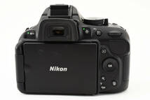 【極上美品】 Nikon 一眼レフカメラ D5200 レンズキット AF-S DX NIKKOR 18-55mm f3.5-5.6G ニコン シャッター回数300回 元箱付き #5594_画像3