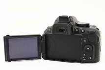 【極上美品】 Nikon 一眼レフカメラ D5200 レンズキット AF-S DX NIKKOR 18-55mm f3.5-5.6G ニコン シャッター回数300回 元箱付き #5594_画像4