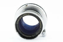 【良級】 Leitz Leica Summar 5cm 50mm F2 ライツ ライカ ズマール 六角絞り L39 Lマウント 沈胴 レンズ #5609_画像2