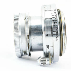 【良級】 Leitz Leica Summar 5cm 50mm F2 ライツ ライカ ズマール 六角絞り L39 Lマウント 沈胴 レンズ #5609の画像6