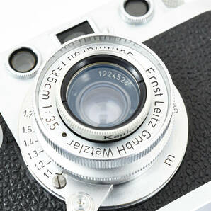 ライカ LEICA IIIf + Summaron 3.5cm F3.5 レッドダイヤル ズマロン Lマウント L39 【現状品】 #5607の画像9