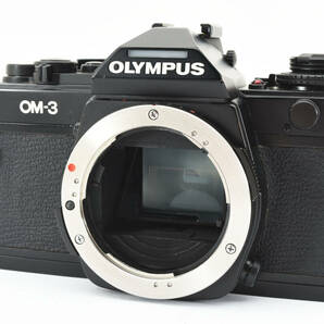 【美品】 OLYMPUS オリンパス OM-3 フィルムカメラ ボディ OMマウント 元箱付き #5633の画像2