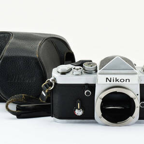 【良級】 Nikon F2 アイレベル シルバー ボディ ニコン MF一眼レフ フィルムカメラ 【現状品】 #5608の画像1