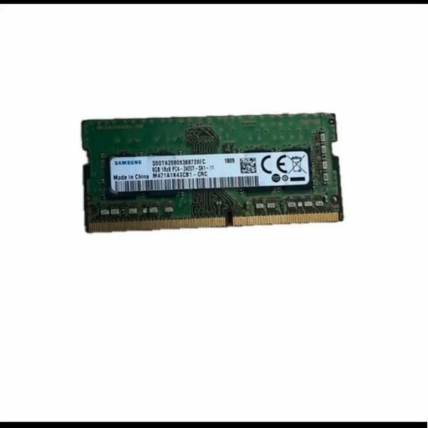 SNMSUNG 1RX8 PC4-2400T-SA1-11 8GB×1 ノート用メモリ動作品