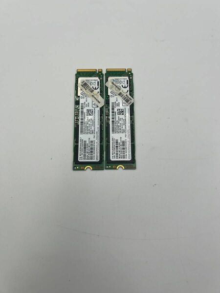 SAMSUNG MZVLB256HAHQ-000L7 256GB NVMe M.2 2枚セット