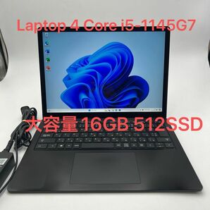 Microsoft Surface Laptop 4 Core i5-1145G7 CPU2.60GHz メモリ16GB 