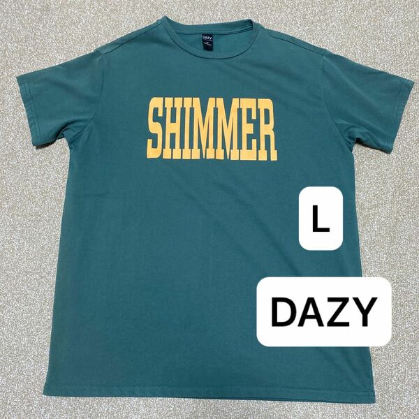 DAZY Tシャツ L グリーン