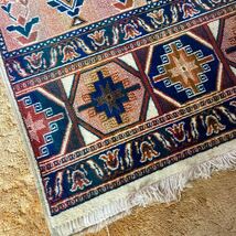 カーペット 長方形絨毯 絨毯 ラグ キリム 170×52cm _画像2