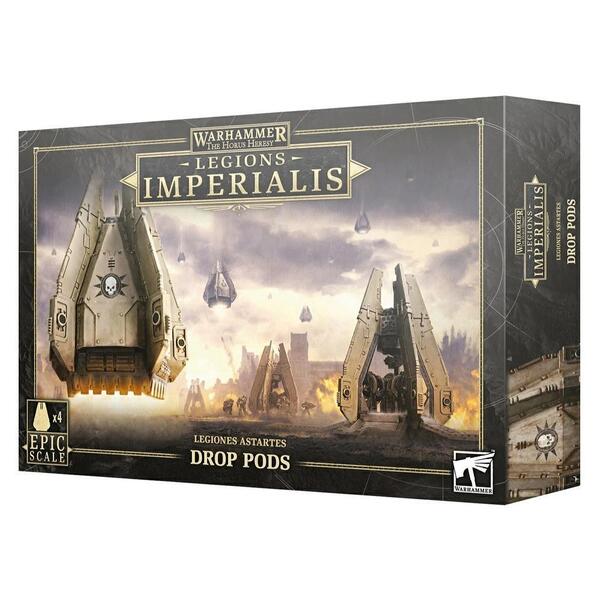 送料無料 新品 レギオン インペリアリス レギオネス・アスタルテス:ドロップポッド 03-08 ウォーハンマー 30k エピック スケール