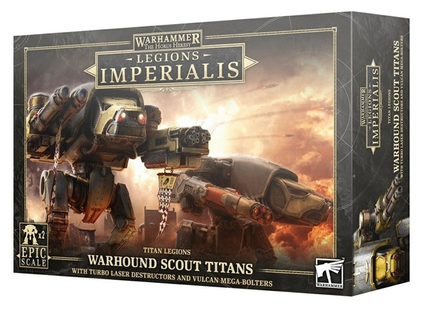 送料無料 新品 レギオン インペリアリス タイタン レギオン ウォーハウンド スカウトタイタン 03-24 ウォーハンマー 30k エピック スケール