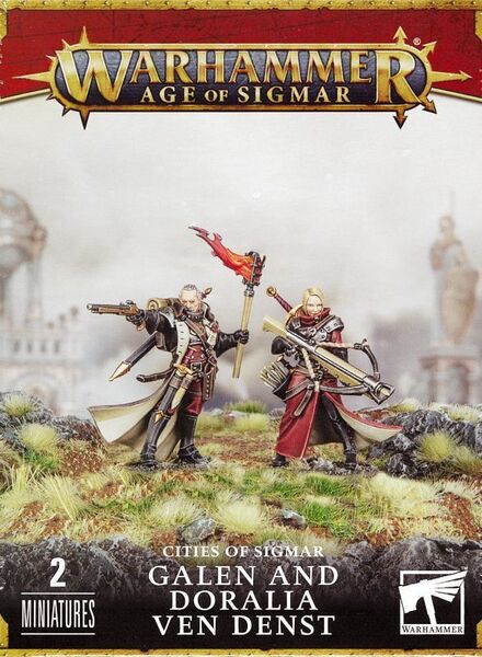 送料無料 新品 シティ・オヴ・シグマー ガレン&ドラリア・ヴェン・デンスト 86-45 ウォーハンマー エイジオヴシグマー
