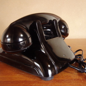 ■昭和の4号黒電話■整備済み 光回線可/モジュラー仕様 1958の画像6