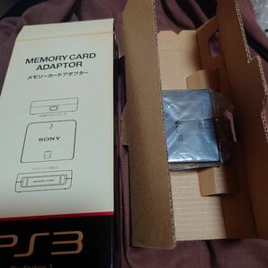 メモリーカードアダプター CECHZM1J　箱難あり ps3