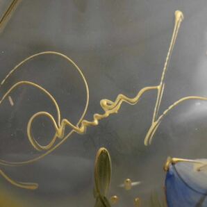 【英】A794 時代 ガラス花瓶 H37㎝ ガラス工芸 硝子 花器 骨董品 美術品 古美術 時代品 の画像7