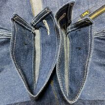 【未使用】Lee 91-B JELT DENIM リー 復刻 デニムジャケット 2491 サイズ40 TALON デッドストック_画像10