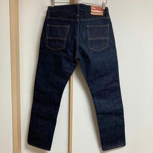 【美品】BIGJOHN ビックジョン SLIM SELVEDGE DENIM M106G 23oz セルビッジデニムパンツ スリムジーンズ W30 日本製 濃紺