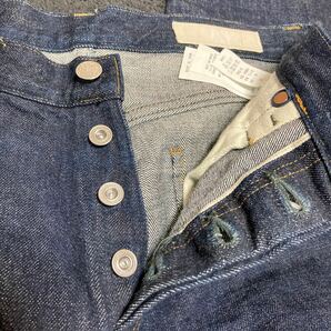 【美品】BIGJOHN RARE ビックジョン レア 藍聖 RANSEI DENIM R008 15.5oz セルビッジデニム W30 日本製の画像8